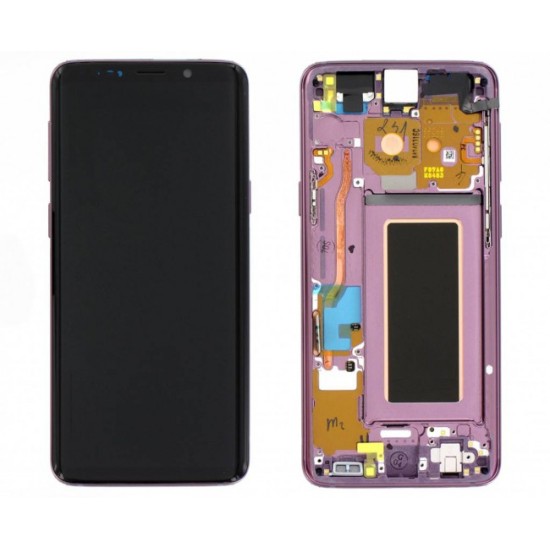 Touch+Display+Frame Samsung Galaxy S9/G960F Service Pack Roxo